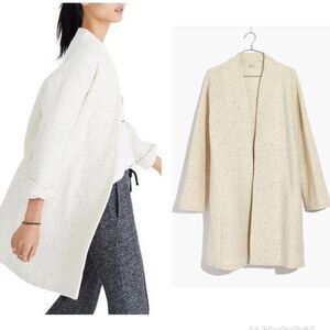 Madewell Langley Shop Swing Coat Size L